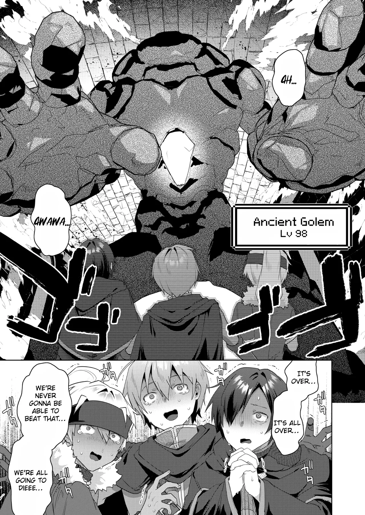 Hentai Manga Comic-I got a skill that makes me 1000 times stronger when I transsexual!-Read-6